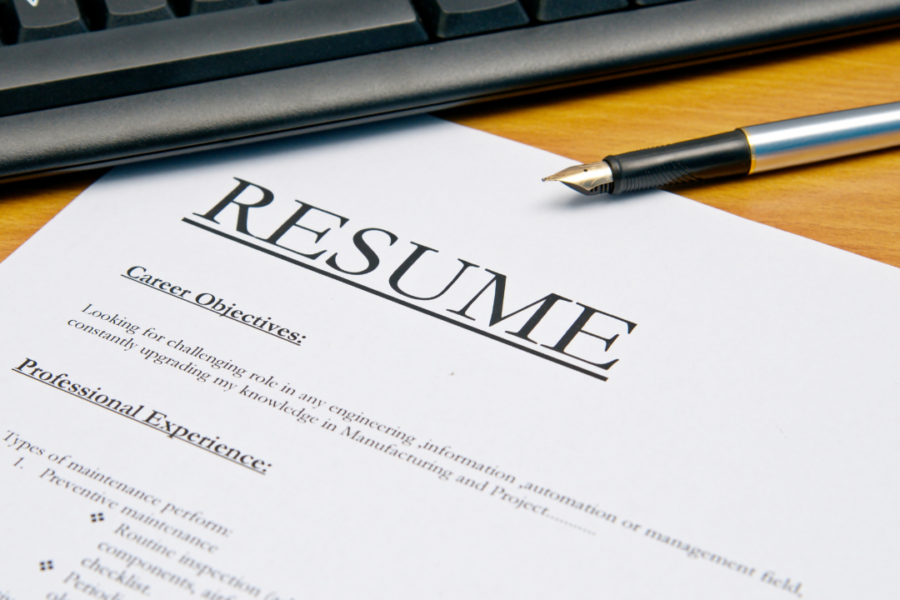 resume written