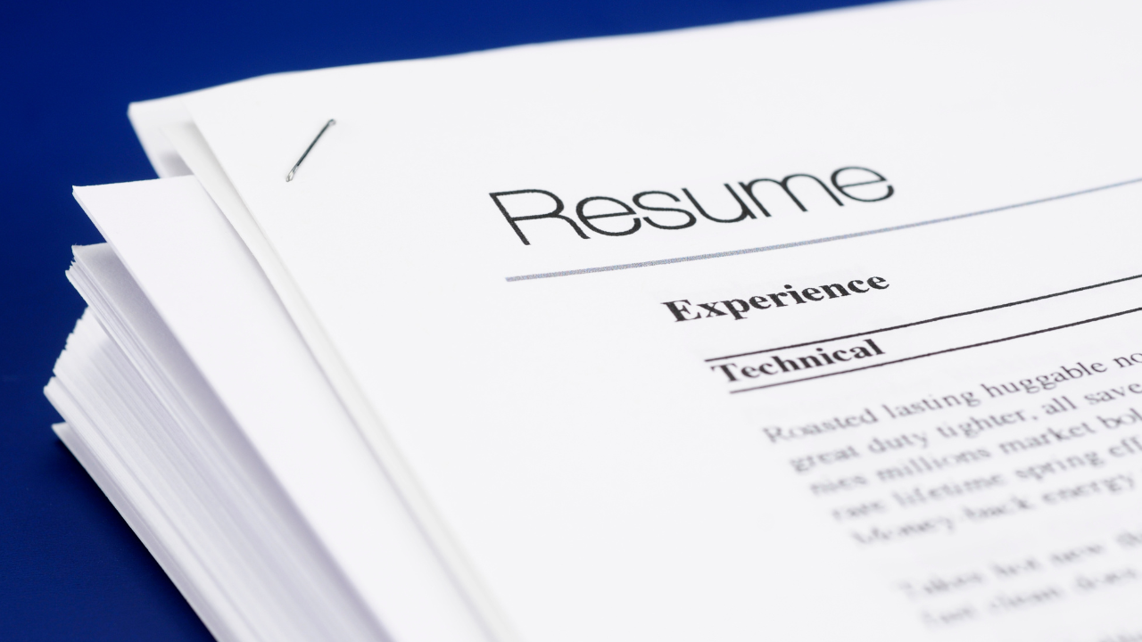 resume